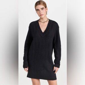Rag & Bone The Durham Dress 100% Cashmere Sweater Mini Dress Size Small